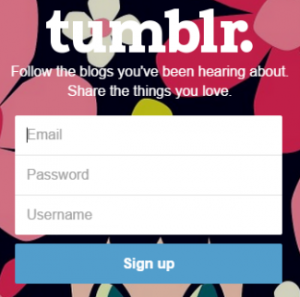 Cara Membuat tumblr